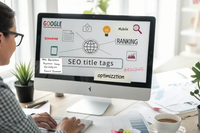 Création de site web optimisé SEO
