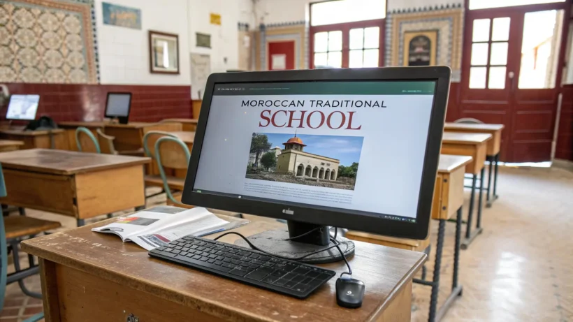Plateforme e-learning avec interface optimisée pour l'expérience utilisateur