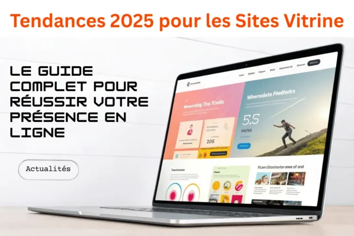 Créer un Site Vitrine Efficace en 2025 : Le Guide Complet pour Réussir Votre Présence en Ligne Tendances 2025 pour les Sites Vitrine