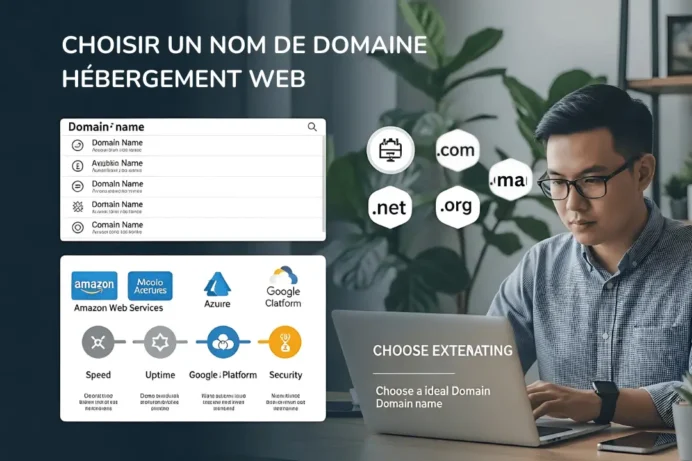 site internet professionnel Choisir le bon nom de domaine et l’hébergement web